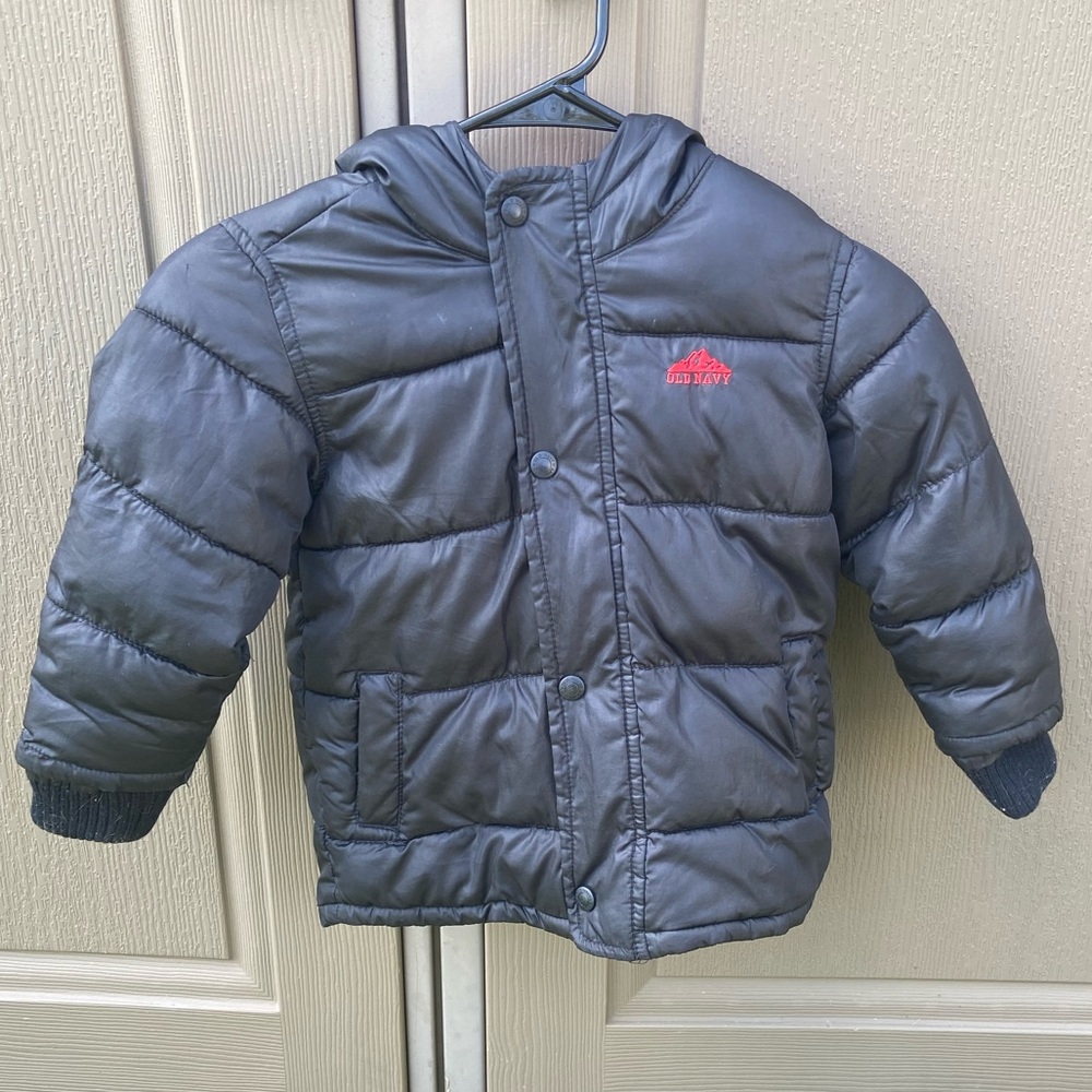 Black Old Navy Boy Coat 4T Coat
